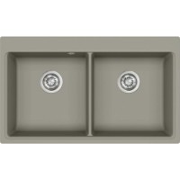 Chiuvetă de bucătărie Aquasanita Helika Magna SQM200 Argent