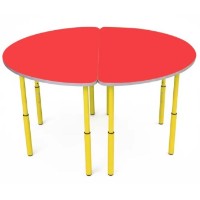 Комплект столов Tisam 2pcs (23662+23662_ЖКрасный )