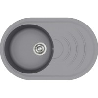 Chiuvetă de bucătărie Aquasanita Helika MP100 Alumetallic