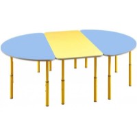 Комплект столов Tisam 3pcs (23660+2x23662_Ж_ГолЖелГол)