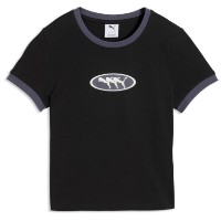 Tricou de dame Puma Future Archive Graphic Ringer Puma Black, s.M