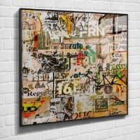 Картина ArtShop Notice Board In America 40x40cm (PA36-XL)