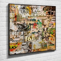Pictură ArtShop Notice Board In America 80x80cm (PA36-M-L)