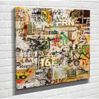 Картина ArtShop Notice Board In America 40x40cm (PA36-XL-PL)