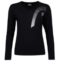 Женский лонгслив Head Club 22 Linda LS Women XS Black