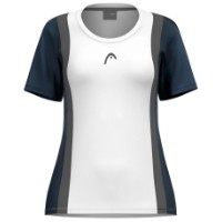 Женская футболка Head Club 25 Tech T-Shirt Women XS Navy/White