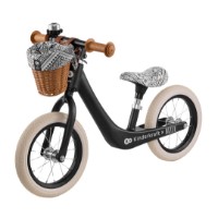Bicicleta fără pedale Kinderkraft Rapid 2 Bizuu Black (KRRAPI02BLKBI00)