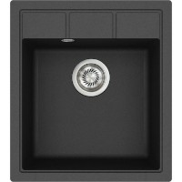 Chiuvetă de bucătărie Aquasanita Helika SQN100 Black