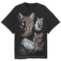 Tricou bărbătesc Puma Dylan Wildcat II Puma Black, s.XL
