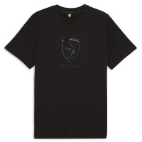 Tricou bărbătesc Puma Ferrari Tonal Shield Puma Black, s.M