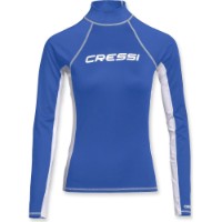 Tricou cu mânecă lungă Cressi Rashguard Blue XL/5 (LW477205)