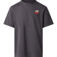 Мужская футболка The North Face 1966 Flora Relaxed Anthracite Grey, s.XL