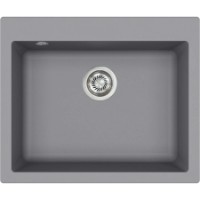 Chiuvetă de bucătărie Aquasanita Helika SQS101 Alumetallic