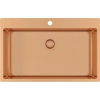Chiuvetă de bucătărie Aquasanita Helika Terra100MC Copper