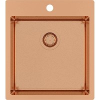 Chiuvetă de bucătărie Aquasanita Helika Terra100XC Copper
