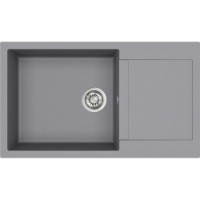 Кухонная мойка Aquasanita Helika Tesa SQT104 Alumetallic