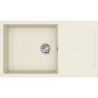 Кухонная мойка Aquasanita Helika Tesa SQT104 Blanched almond