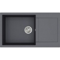 Chiuvetă de bucătărie Aquasanita Helika Tesa SQT104 Graphite