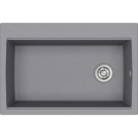 Chiuvetă de bucătărie Aquasanita Helika TQL100 Alumetallic
