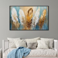 Pictură ArtShop Feathers 60x40cm (PGL559-L-L)