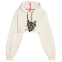 Женская толстовка Puma Lemlem Cropped Longsleeve Ghost Pepper, s.XS