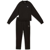 Costum sportiv damă Puma Loungewear Sweat Suit Comfort Fl Cl Puma Black, s.M