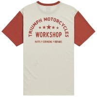 Мужская футболка Triumph Fenald Tee Rust/Bone (MTSS26228-L)
