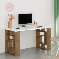 Письменный стол Hanah Home Maze White Dark Oak