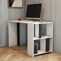 Письменный стол Hanah Home Lima White Anthracite