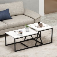 Set măsuţe cafea Hanah Home Minimal White