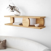Настенная полка Hanah Home Modena Oak