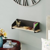 Настенная полка Hanah Home Long Arm Black