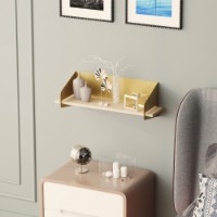 Настенная полка Hanah Home Long Arm Gold