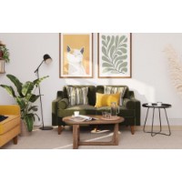 Диван Atelier Del Sofa Robin 2 Oil Green Walnut