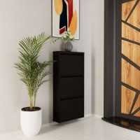 Rafturi pentru pantofi Hanah Home 3 Piece Metal Black
