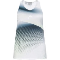 Детская футболка Head Agility Tank Top Girls 176 White/X-Ray