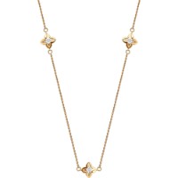 Colier din aur rosu cu diamante Casa Bosco 1070163 4,58g s.50