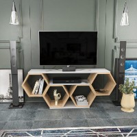 Comodă TV Hanah Home Bal White Sonomo
