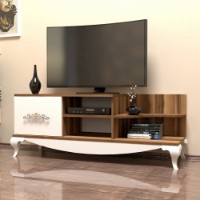 Comodă TV Hanah Home Sultan Walnut White