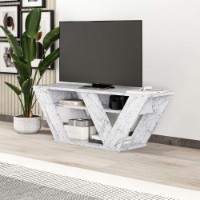 Comodă TV Hanah Home Pipralla Carrara Marble
