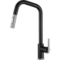 Смеситель для кухни Aquasanita Helika 7023 Black Metalic