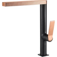 Baterie bucătărie Aquasanita Helika Cantus 7083 Black/Cooper