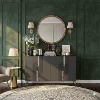 Dulăpior Hanah Home Meyra 120 Anthracite Silver
