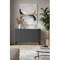 Тумба Hanah Home Ferro 120 Anthracite