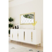Тумба Hanah Home Rany 180 White Gold