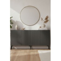 Тумба Hanah Home Zeynep 180 Anthracite