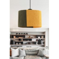 Люстра Opviq Cane Green Yellow