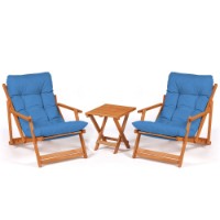 Set mobila de grădină Hanah Home My007 Blue
