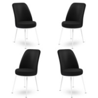 Set mobilă pentru bucătărie Hanah Home Dexa Black White