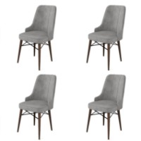 Set scaune Hanah Home Pare Grey Brown